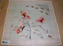 Vintage Needlepoint Canvas 14 Mesh Butterflies & C