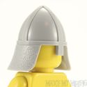 Lego Minifig Castle  Battle Helmet Neck Guard Hat 