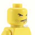 Lego Head #95 - Male Dash - Open Mouth, Headset, G