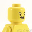 Lego Head #11x - Male with Thick Flat Moustache, S