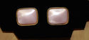 Vintage Mother of Pearl Pink Classic Rectangular C