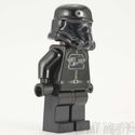 Lego Star Wars Minifig Tie Fighter Pilot Brown Hea