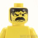 Lego Head #78 - Angry Long Hair,Thick Moustache, S