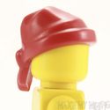 Lego Minifig Head Gear Red Pirate Rag Wrap Hat Ban