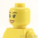 Lego Head #411 - Female with Peach Lips, Smile, Ey