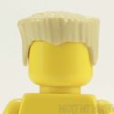Lego Minifig Hair - Flat Top Buzz Cut - Tan  NEW