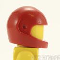 Lego Minifig Racing Helmet Red