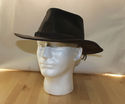 Vintage Leather Bush Hat Outdoor Outback Boonie Le