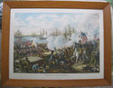 Battle of New Orleans. Original 1890. Chromolithog