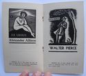 1940 J. J. Lankes: His Booklet of Woodcut Bookplat