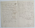 1865 Letter Signed Rufus King. Vatican. Civil War 