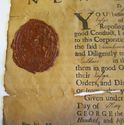 1750. Document Signed. Jonathan Law. Military. Col