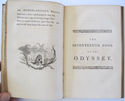 1760 The Odyssey of Homer. Translated by Alexander