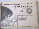 The Science Fiction Collector 16 issues 1976 – 1