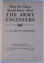 First Edition Army Engineers 1942 Signed by Lt. Co