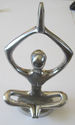 Modernistic aluminum sculpture – Symmetry in Yog