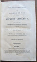 1829 History Of The Reign Of The Emperor Charles V