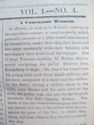 1847. Newspaper 8 issues. Rare. Native Eagle and B