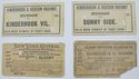 Albany & Hudson Railway N Y Street Railway Ticket 