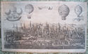 18th century - Hot-air Balloons over Paris - Engra