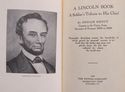 Lincoln Book. A Soldier's Tribute 1926. Illustrate