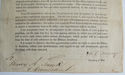 1846 West Point Appointment Signed W. L. Marcy. He