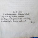 1668 AESOP'S FABLES  "Of the Husband-man and the W