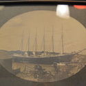 PHOTOGRAPH - FIRST OF THE 6 MASTED SCHOONERS. CAMD