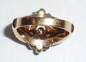 Vintage 1930s Early Art Deco Hallmarked 18K Gold .