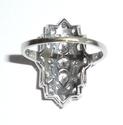 Antique 1920s Edwardian Art Deco Platinum 1.53CT M