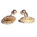 Antique Victorian Gold Filled Fancy Repoussed Swiv