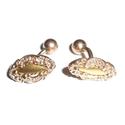 Antique Victorian Gold Filled Fancy Repoussed Swiv