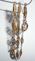 Antique Art Deco Gold Overlay Pocket Watch Chain 1