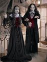 Spooky Lighted Eyes Vampire Bride & Groom Set Haun