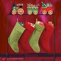 Lighted Christmas Train Design Free Standing Stock