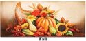 Seasonal Outdoor Rubber Door Mat w/ 3 Inserts for 