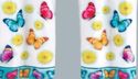 Laundry Room Tier Curtain Panels Valance Colorful 