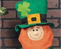 Stuffable Irish Leprechaun St Patrick's Day Porch 