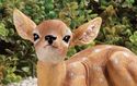 Adorable Baby Deer Garden Statue Figurine Indoor/O