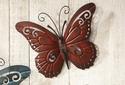 Beautiful Butterflies Wall Art Rustic Finish Gradu