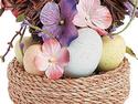 Potted Easter Wreath Grapevine Wreath In Burlap Co