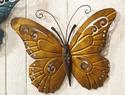 Beautiful Butterflies Wall Art Rustic Finish Gradu