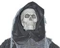 Hanging Grim Reaper Halloween Prop w/ Skeleton Hea