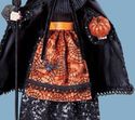 Halloween Witch Tabletop Doll Figurine Sequined Sp