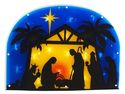 Lighted Nativity Scene Christmas Window Decoration