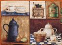 Coffee Kitchen Placemats Old Fashioned Coffee Pot 