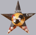 Dimensional Country Barn Stars w/ Farm Rooster Cen