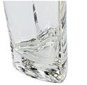 Elegant Heart Shaped Glass Vase Angle Cut Top Grea