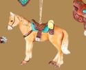 Western Saddle Cowboy Boots & Hat Horse Dog Orname