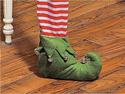 Elf Sock & Boot w/Jingle Bells Christmas Chair/Tab